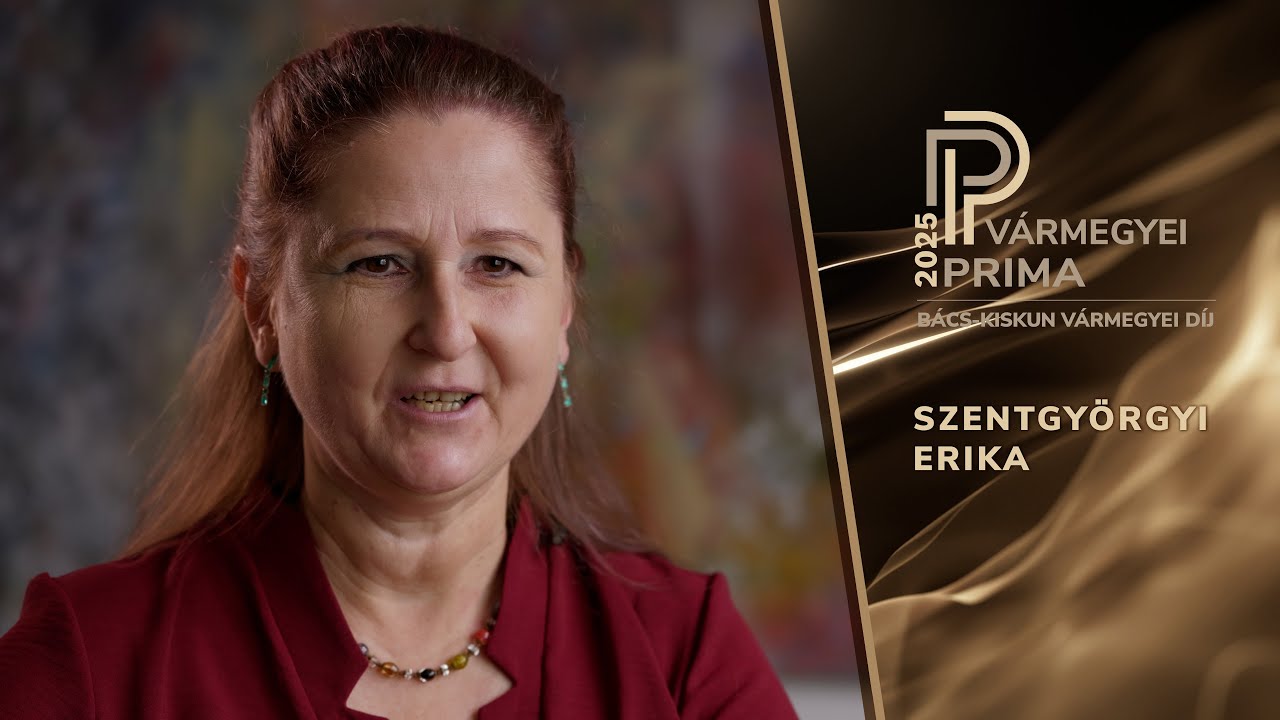 Szentgyörgyi Erika - festőművész, Kecel - Bács-Kiskun Vármegyei Prima Díj 2025