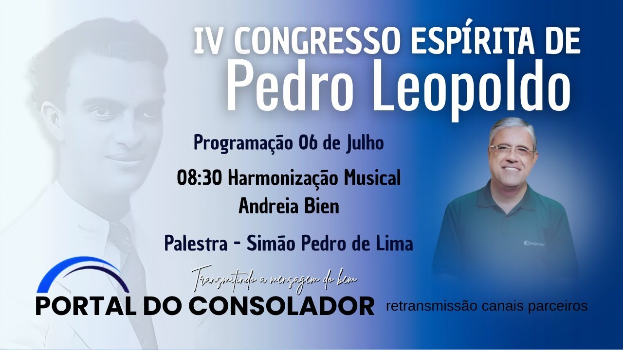 IV - CONGRESSO ESPÍRITA DE PEDRO LEOPOLDO - SIMÃO PEDRO