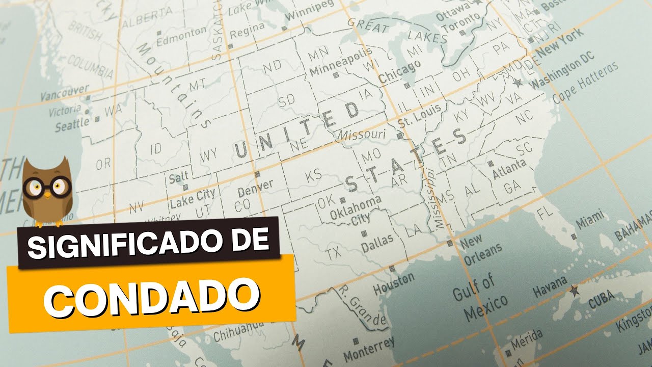 Qual é o significado de CONDADO