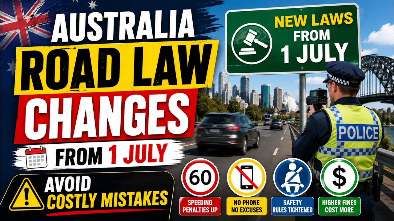 Australia Road Law Changes from 1 July &ndash; Avoid Costly Mistakes