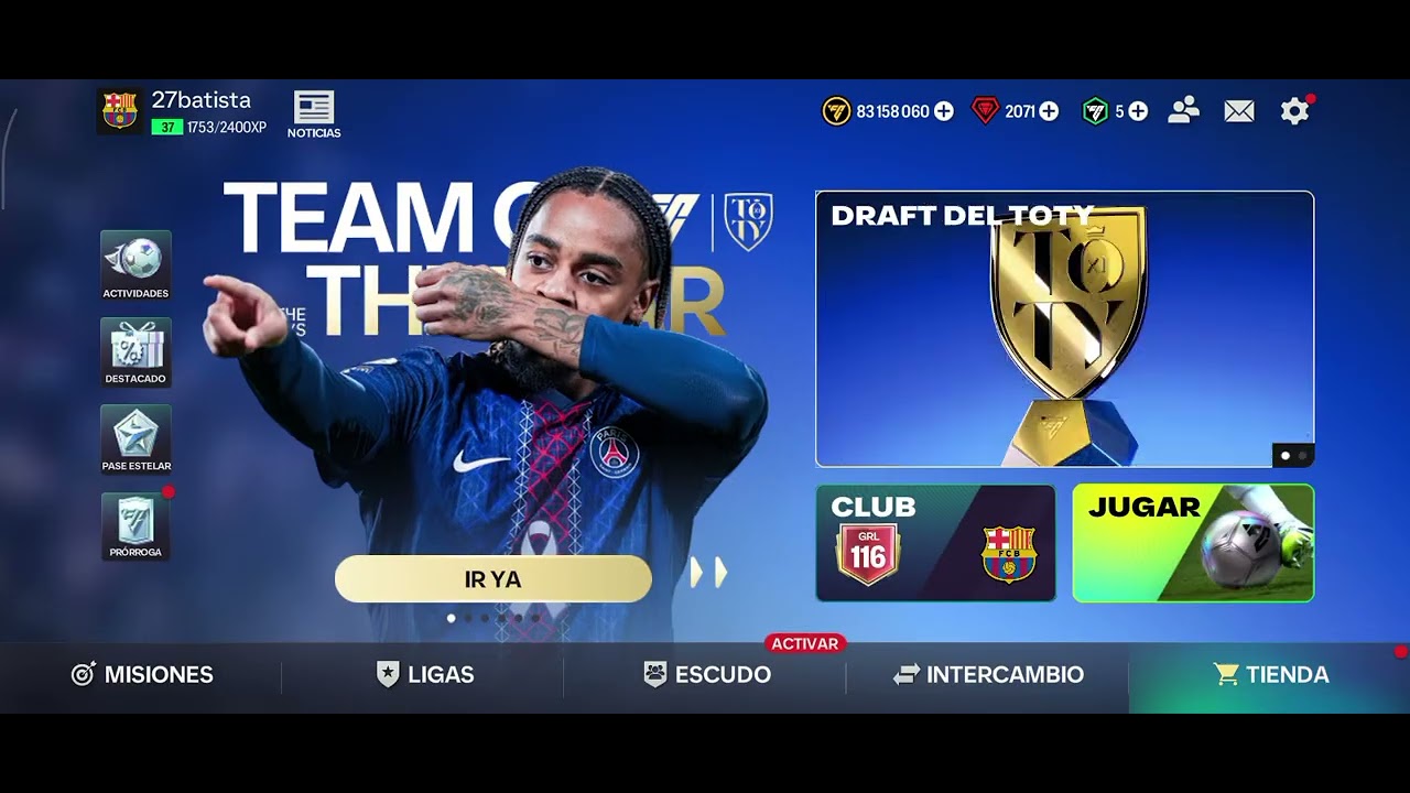 Esto me salió en prórroga de fc Mobile 26