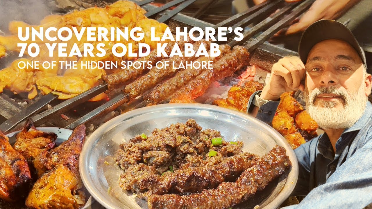 Exploring Lahore's 70-Year-Old BBQ Kabab Shop | The True Taste of Old School Beef Kababs