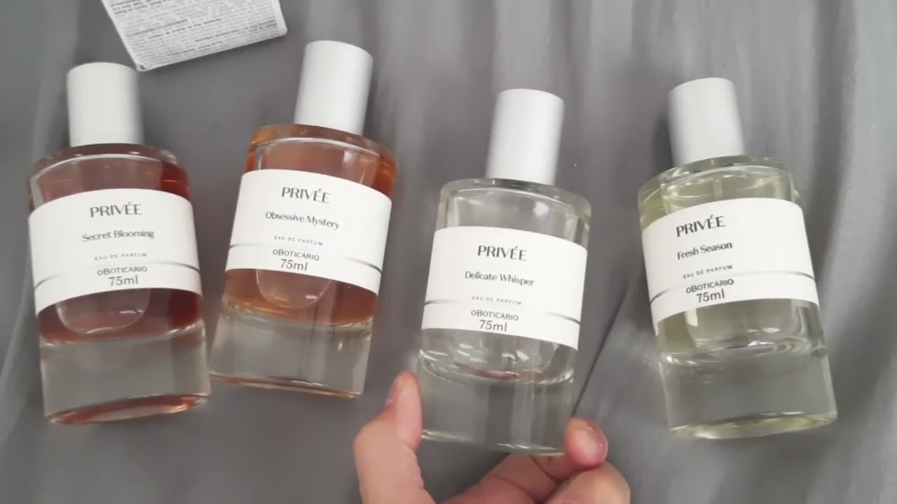 NOVOS PERFUMES BOTICARIO PRIVE #dicas #achados #perfume #boticario #nacional