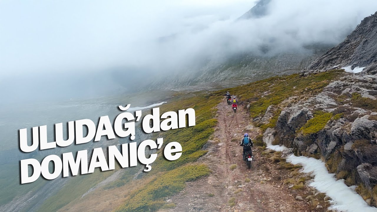 Uludağ'dan Domaniç'e zorlu ilkbahar rotası @ERIS.motovlog #enduro  #59