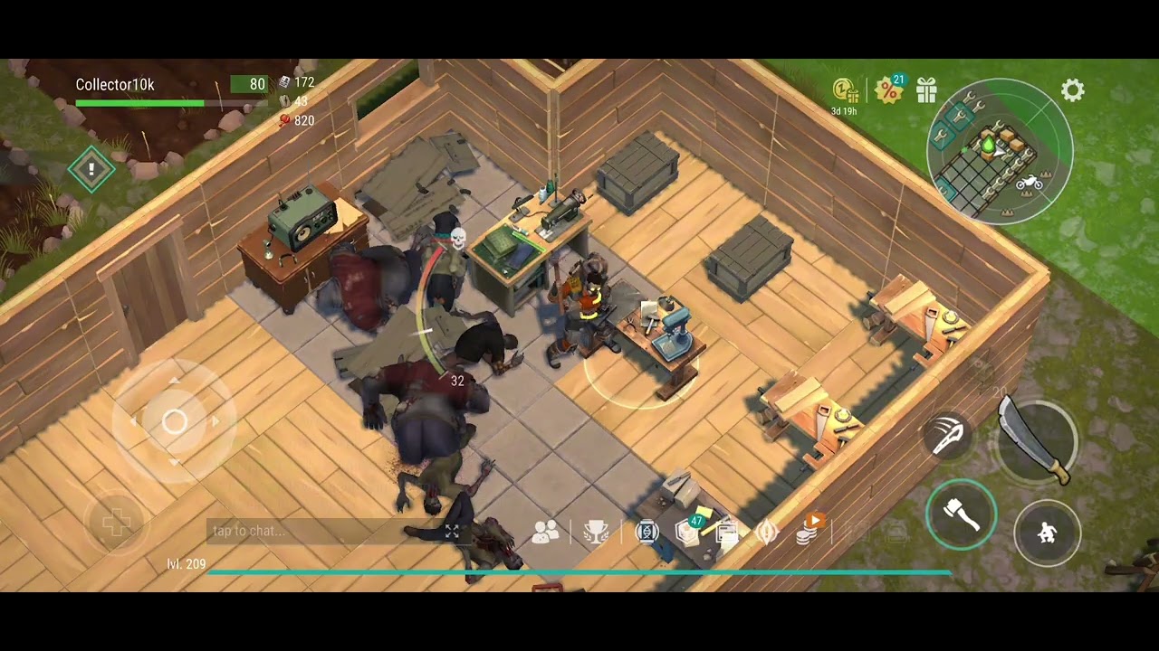 Last day on earth raiding￼ player