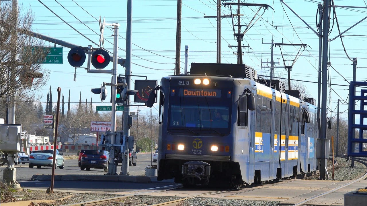Sacramento Light Rail Trains Of February 2021