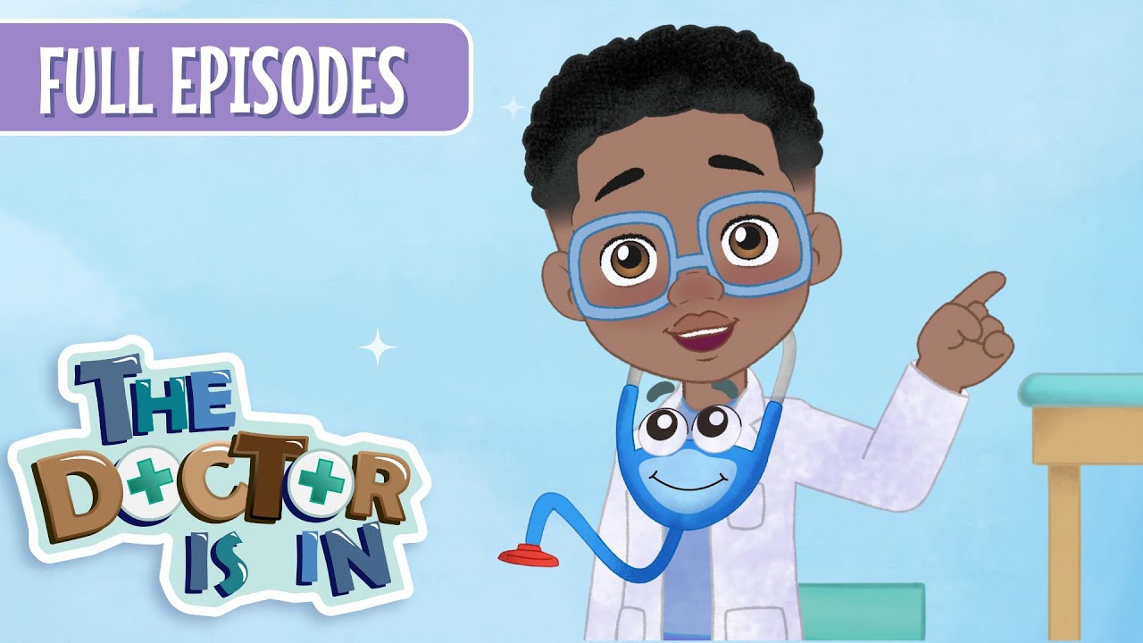 💕 Compilation of Ep. 2 & Ep. 3 The Doctor Is In | Investigate Colors and Learn about Stethoscopes! 🩺