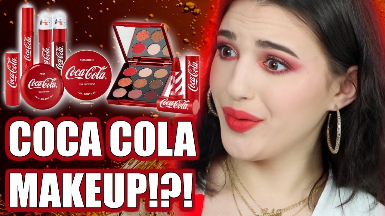 TESTING COCA COLA MAKEUP... OMG!