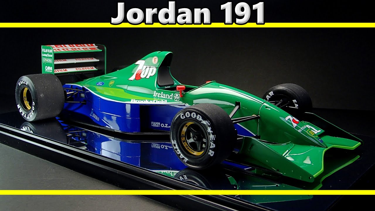 Jordan 191 / TAMIYA 1/20 Formula one / Масштабная модель / F1