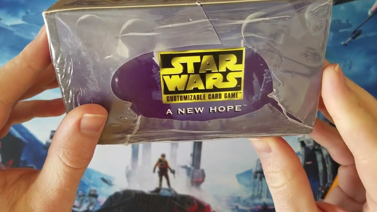 Star Wars CCG Sealed Opening #64: A New Hope Limited Booster Box