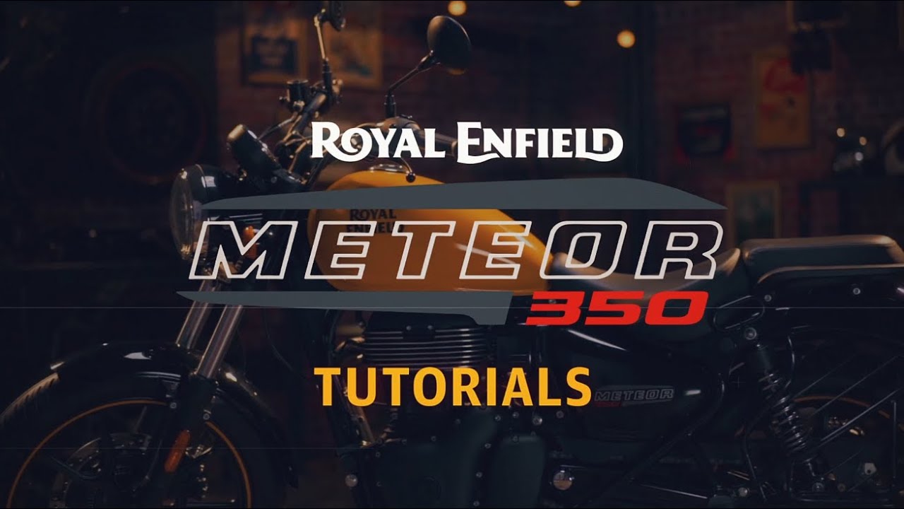 PRE-RIDE MAINTENANCE - CONTROLS | Royal Enfield Meteor 350 DIY