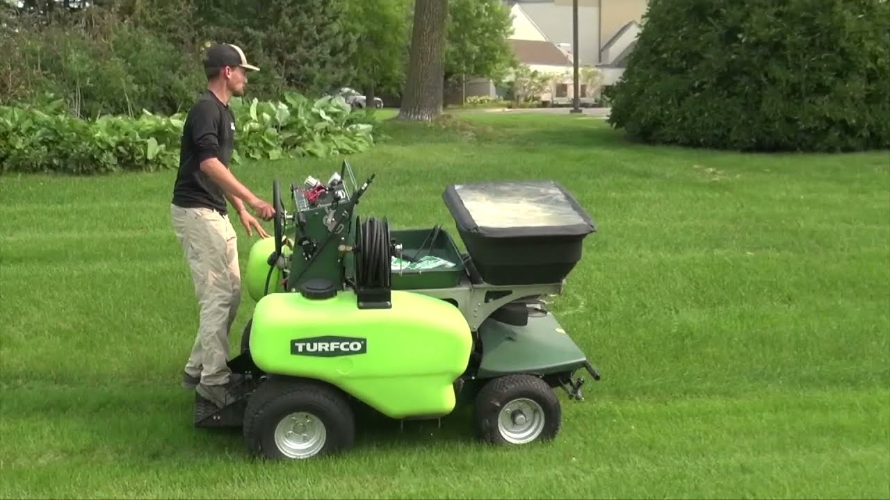 The New Turfco T5000 Spreader Sprayer