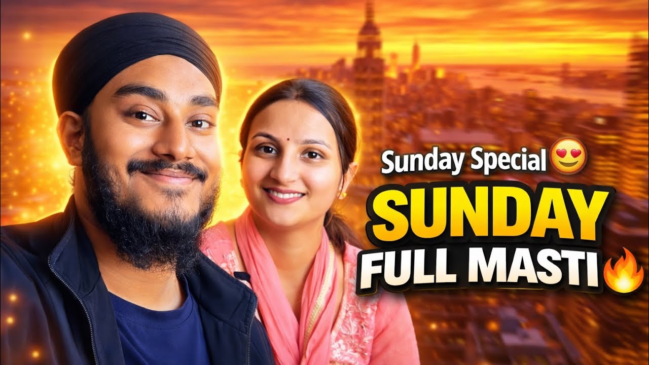 Perfect Sunday Vlog 😍 Parathe, Masti & Gurudwara Sahib | #vlog #trending 