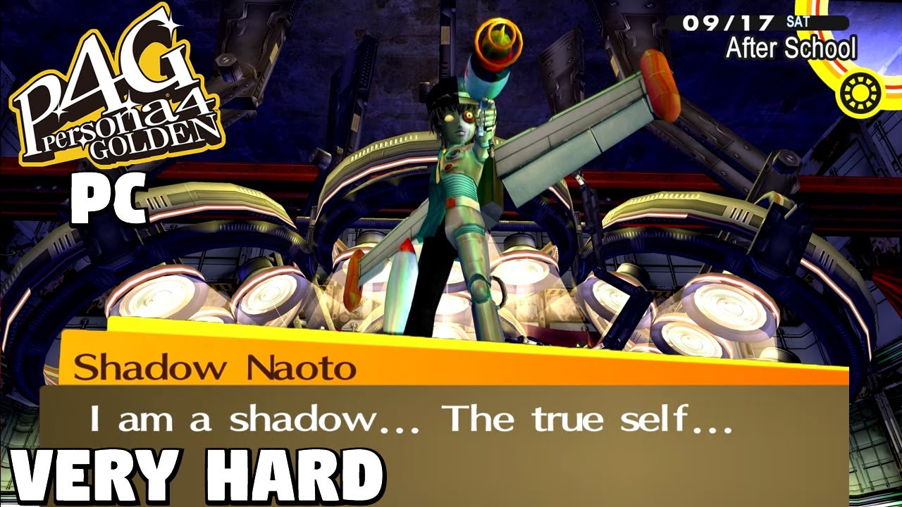 Persona 4 Golden - Boss Shadow Naoto [VERY HARD] [PC]