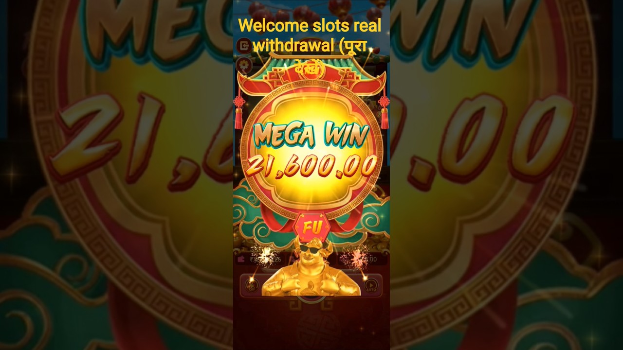 welcome slots real withdrawal