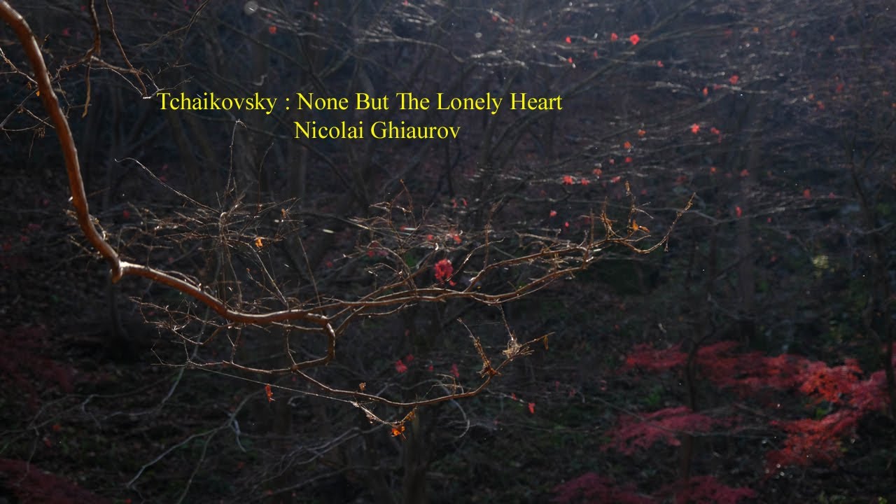 Tchaikovsky : None But The Lonely Heart - Nicolai Ghiaurov
