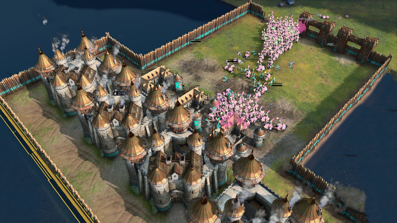 Age of Empires 4 - 7P FFA CBA TWO AGAINST ONE | Multiplayer Gameplay