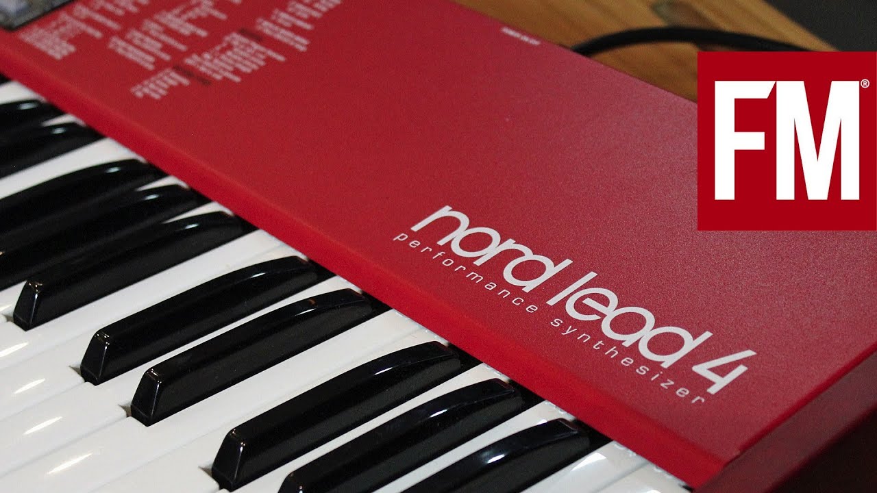 Nord Lead 4  - Making a track with the Freemasons