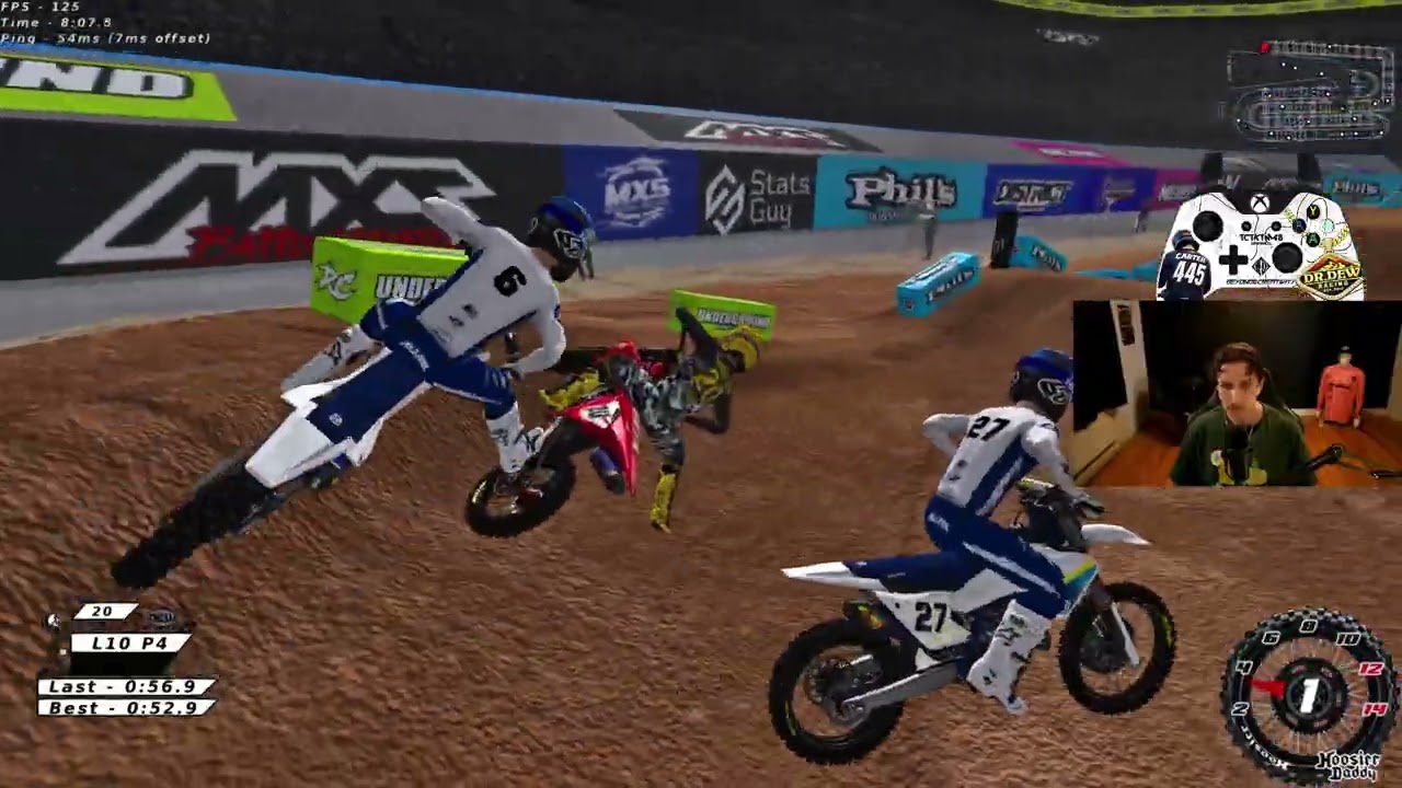 Crazy 450 PRO SUPERCROSS Battles! (HOLESHOT) | Mx Simulator