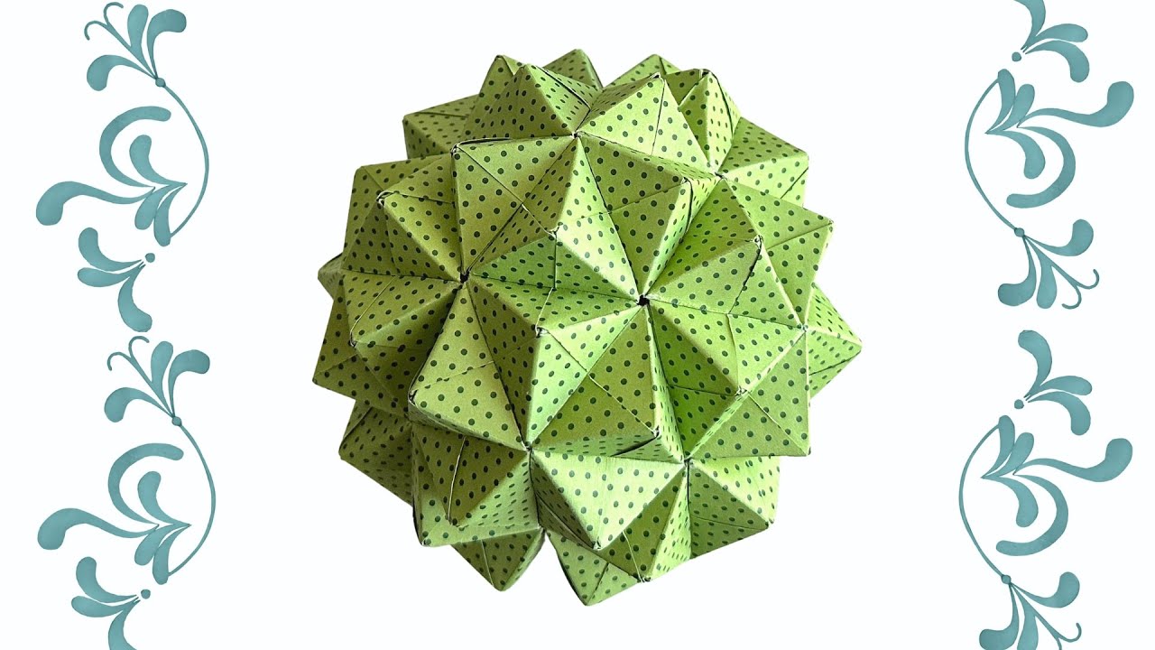 Modular Origami Sonobe 90 units