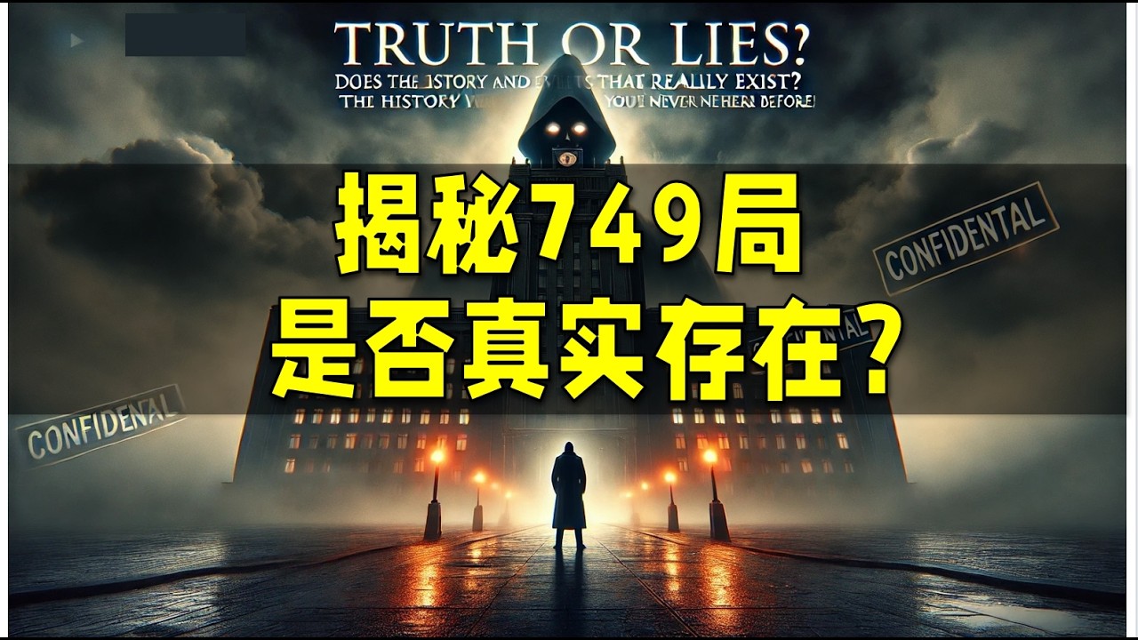 揭秘749局：是否真實存在？ 電影與網路傳聞中的神秘機構的背後真相#新知賀歲眼界大開  | #中國秘密機構 | #超自然現象  | #神秘 | #507所 | #都市傳說 | #電影