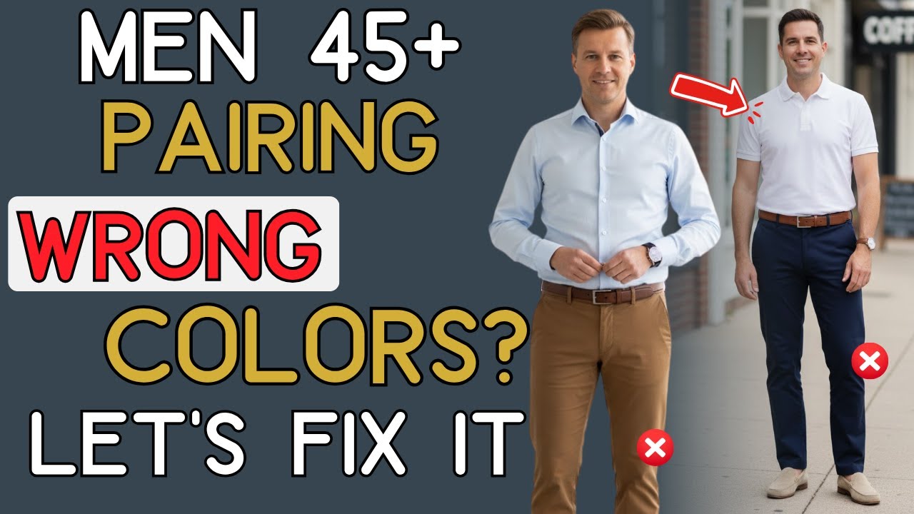 15 Simple Colour Pairings That Flatter Every Body Type | 45+ Men’s Casual