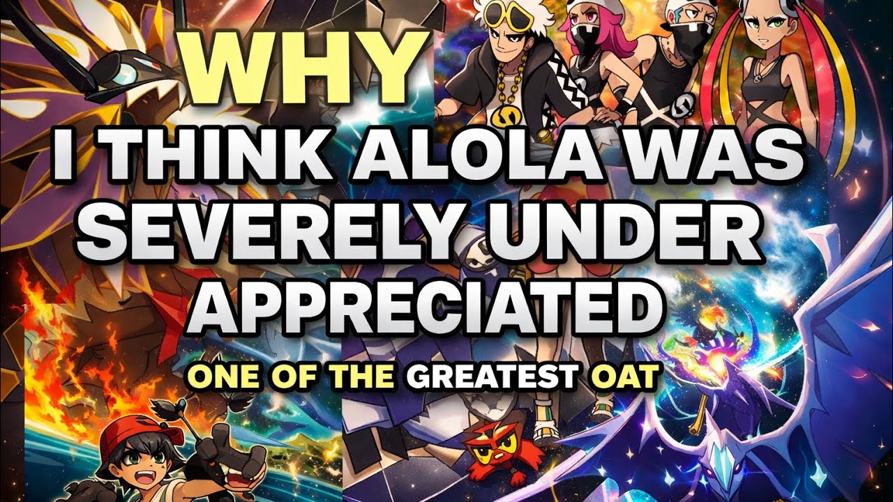 WHY Alola 🏝️ Was One Of The G.O.A.T! 🔥🚨 #pokemon #fyp #pokemonregion #goat 