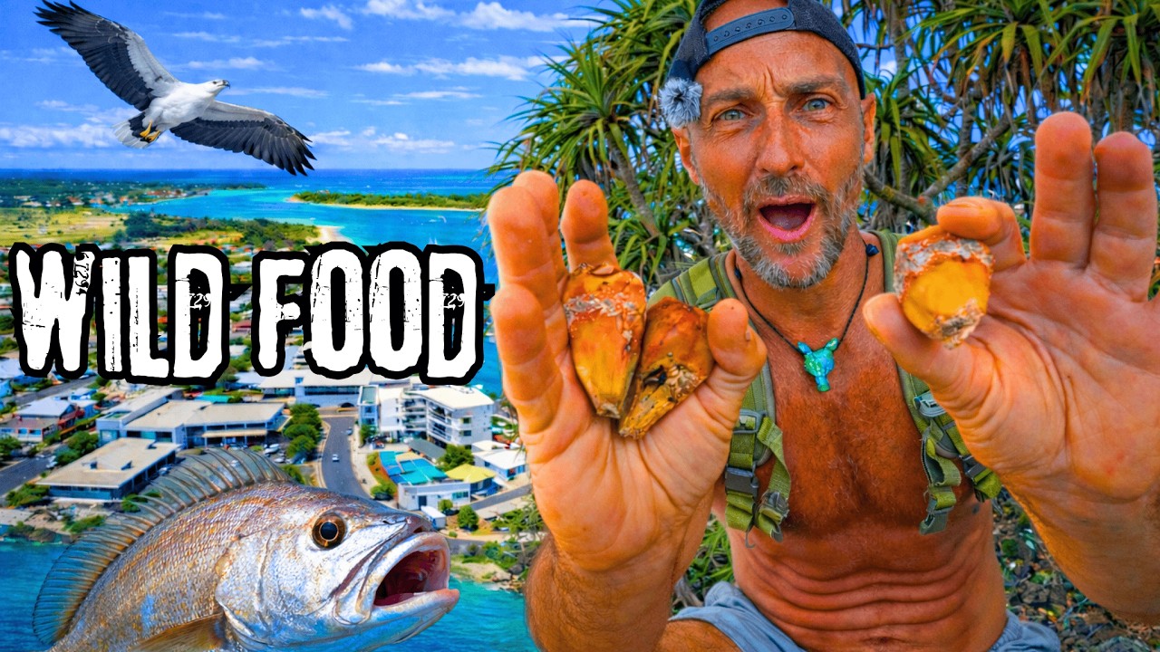 Explore a STUNNING Seaside Town with an Aussie Bushman in Search of Bush Foods