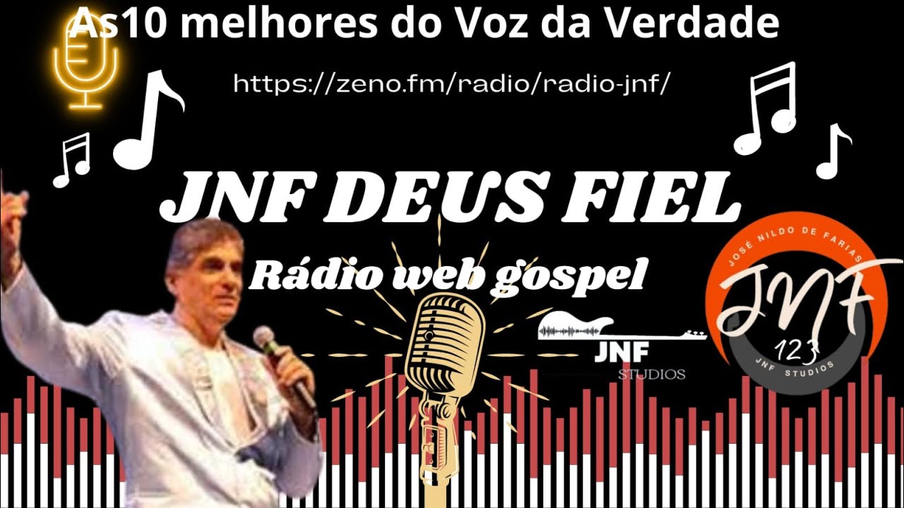 AS 10 MELHORES DO VOZ DA VERDADE 2024 RÁDIO WEB GOSPEL JNF 123.