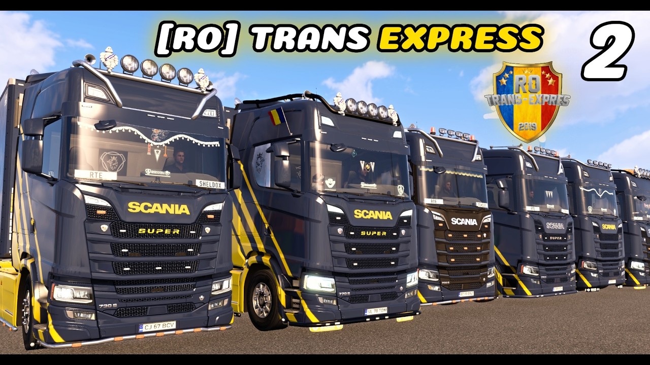 🚚[RO] TRANS EXPRESS MONTHLY PUBLIC CONVOY⁉️Hearts in Bloom Event WOT 🛣  #truckersmp #ets2