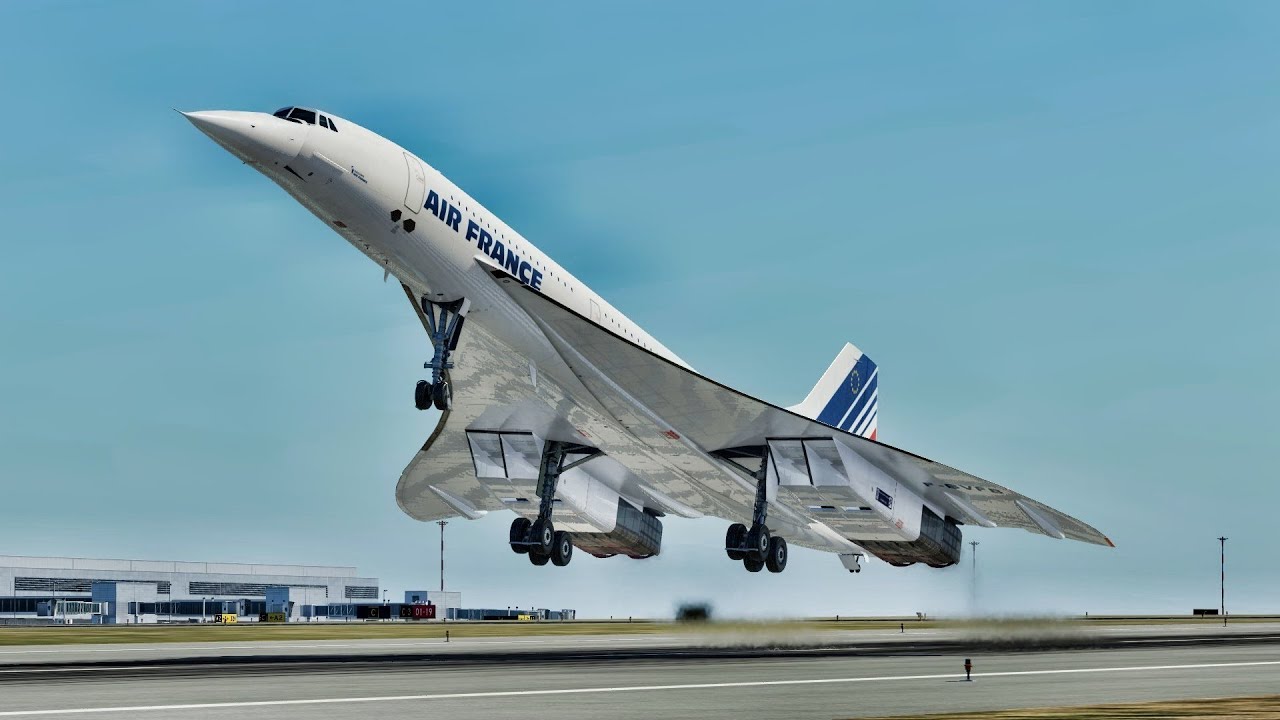 Flying the First Air France Concorde route from Dakar to Rio | X-Plane 12