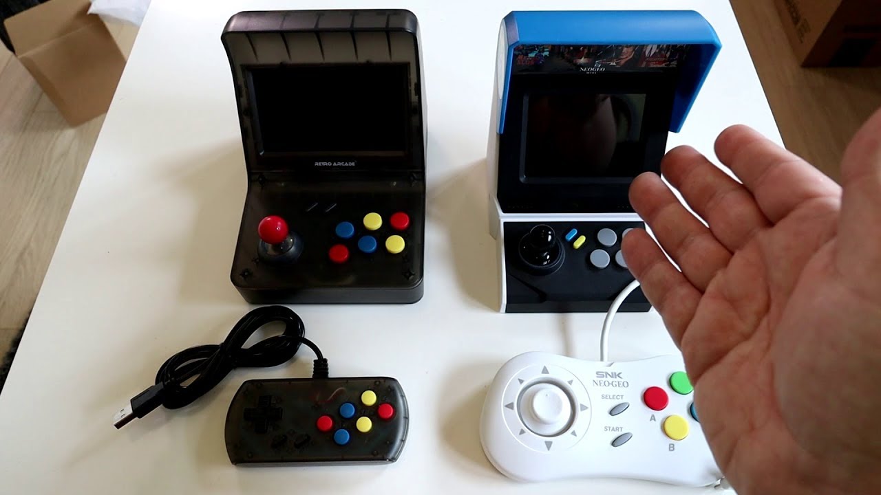 Retro Arcade VS Neo Geo Mini, le duel :)
