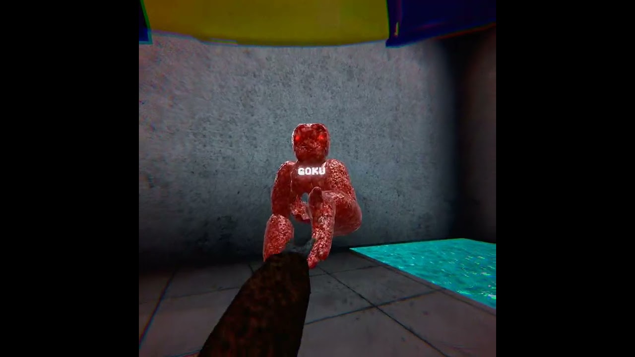I got scared in scary baboon