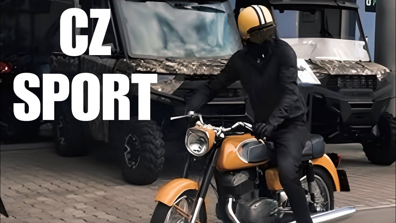 CZ 175 Sport Dominika - Pasjonaci na motocyklu