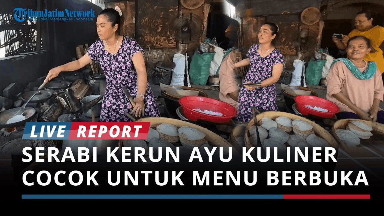 Gurih dan Mengenyangkan untuk Berbuka Puasa, Serabi Kerun Ayu Kuliner Legendaris di Ponorogo