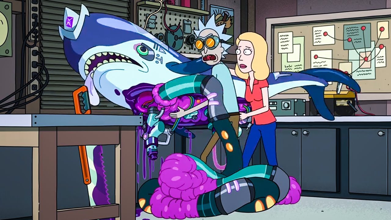 Rick as making a Controller 🐋 - Rick and Morty | SE06 EP03 - Bethic Twinstinct