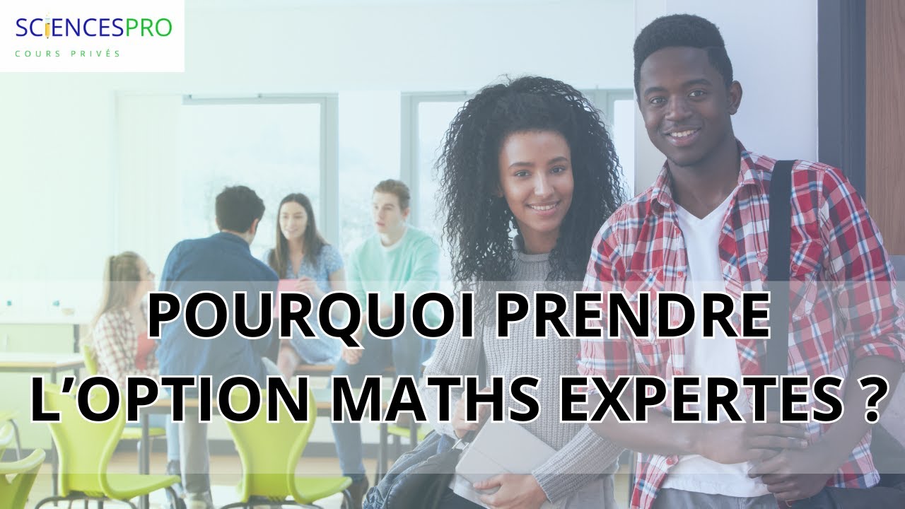 Pourquoi prendre l'option maths expertes en terminale ? #mathsexpert #maths #orientation
