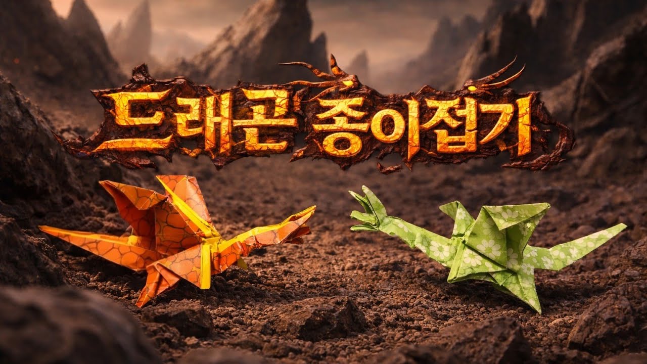 하루에 한장 19 - 또 드래곤 접었습니다