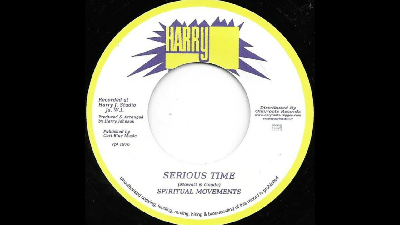SPIRITUAL MOVEMENTS ♦ Serious Time + Serious Dub {HARRY J 7