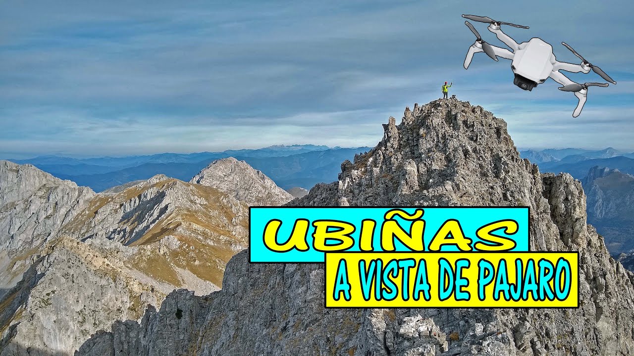 Ubiñas a vista de pajaro.