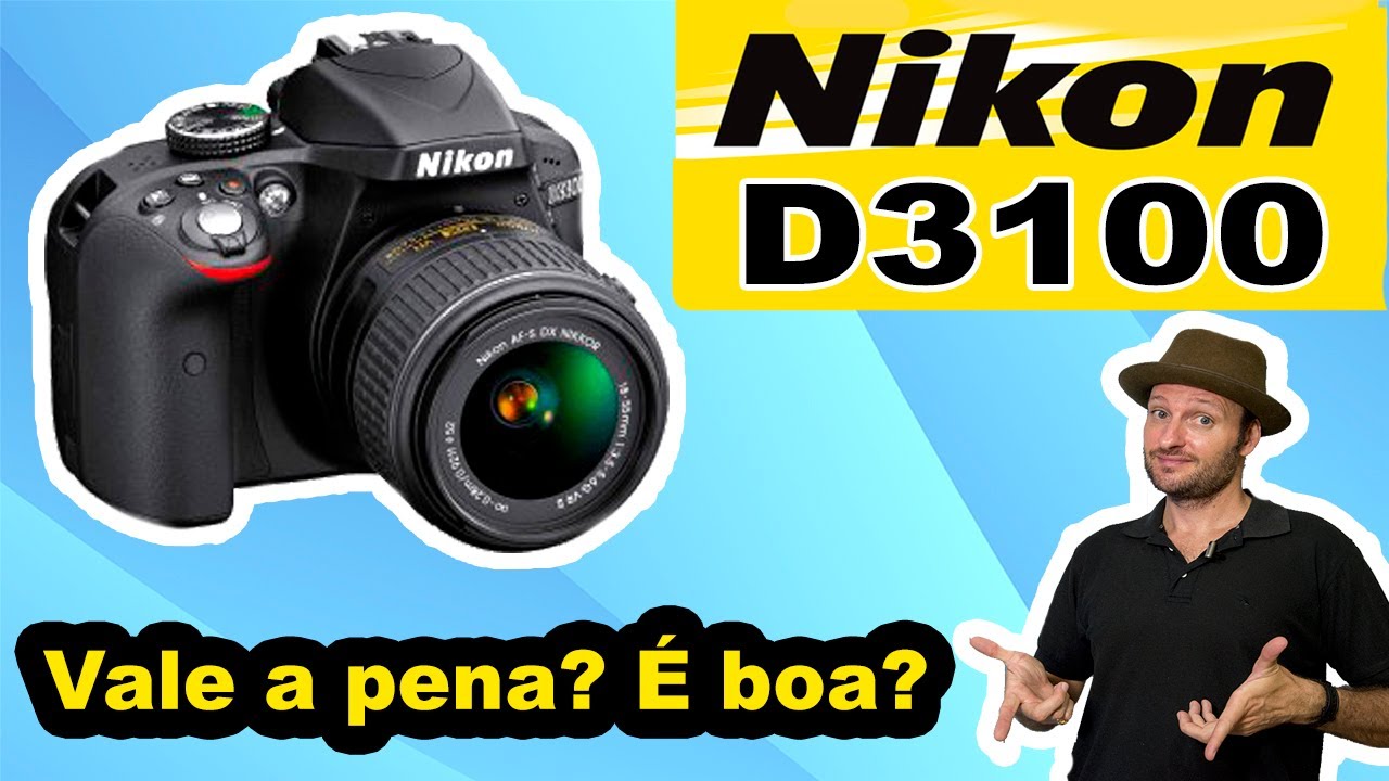 Câmera Nikon D3100 review e especificações - Não compre antes de assistir! Com exemplos!