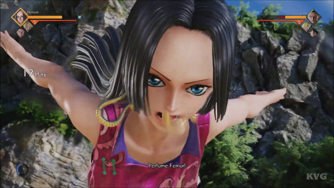 Jump Force - Boa Hancock Gameplay (PS4 HD) [1080p60FPS]