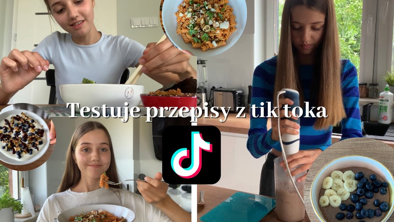 TESTUJE PRZEPISY Z TIK TOKA // Marta w kuchni #cooking #healthy #tiktok
