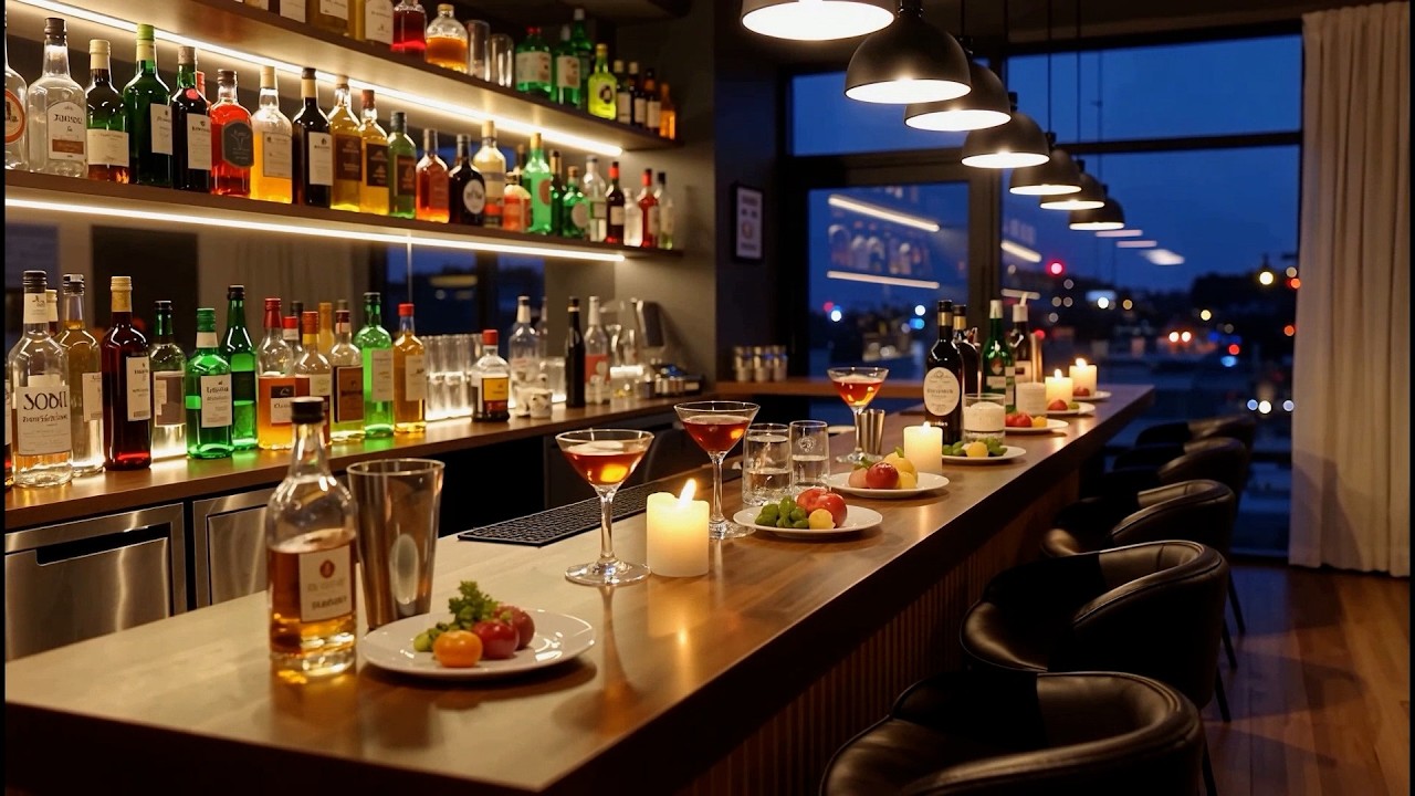 Romantic Cocktail Bar Mood 🍷로맨틱 칵테일 바 무드 🍸