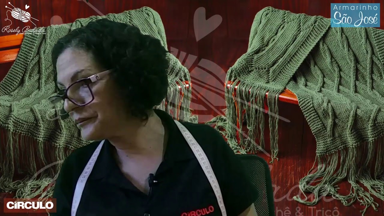 Peseira de tricô - Parte 1