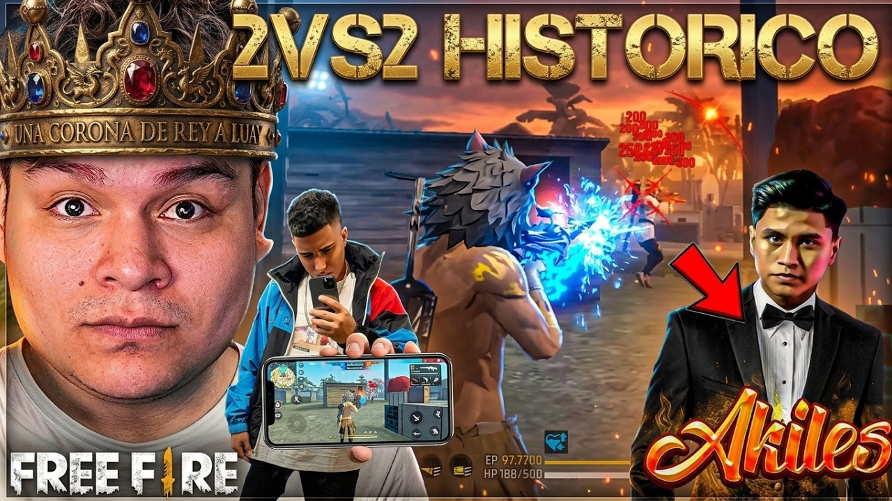 Mr STIVEN y LUAY vs AKILES y PARAWHY😱 2VS2 HISTORICO - LUAY