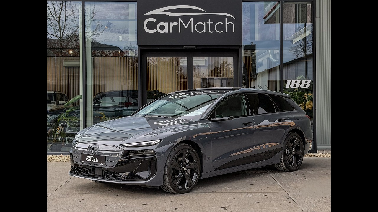 De Audi A6 E-Tron Avant Performance in Magnetgrau @ CarMatch!