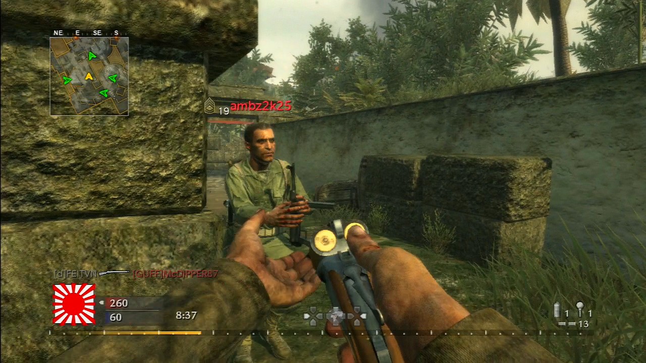 Call Of Duty World At War Multiplayer Gameplay 45