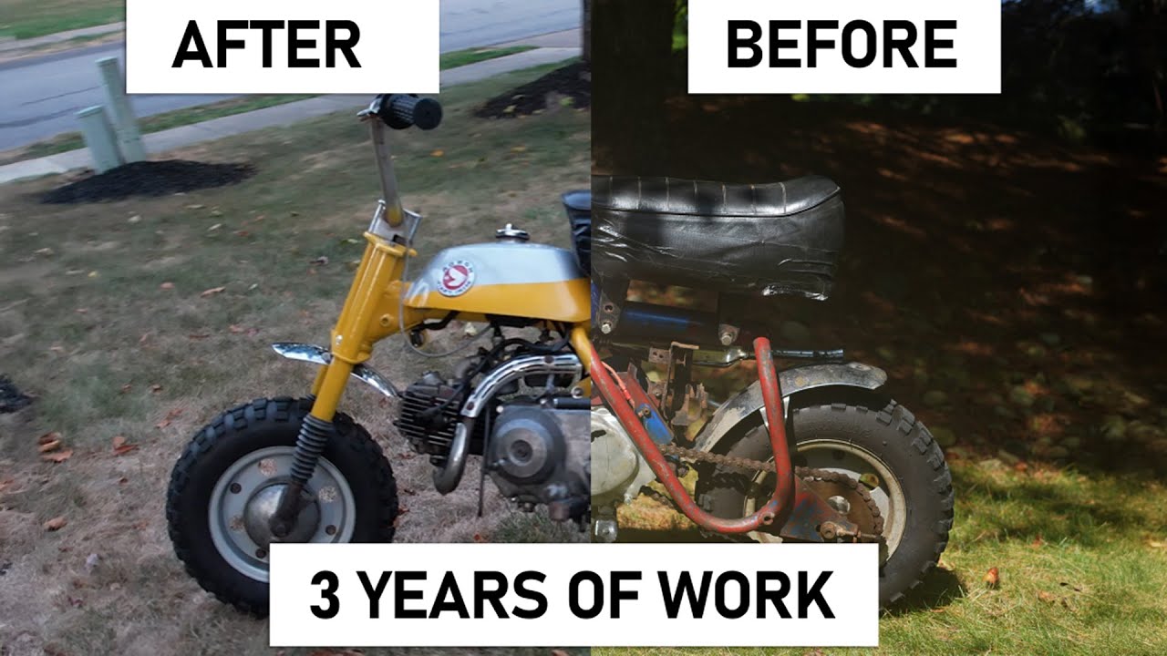 1969 z50 - Part 7 - Finale - See the full transformation of the 1969 z50 