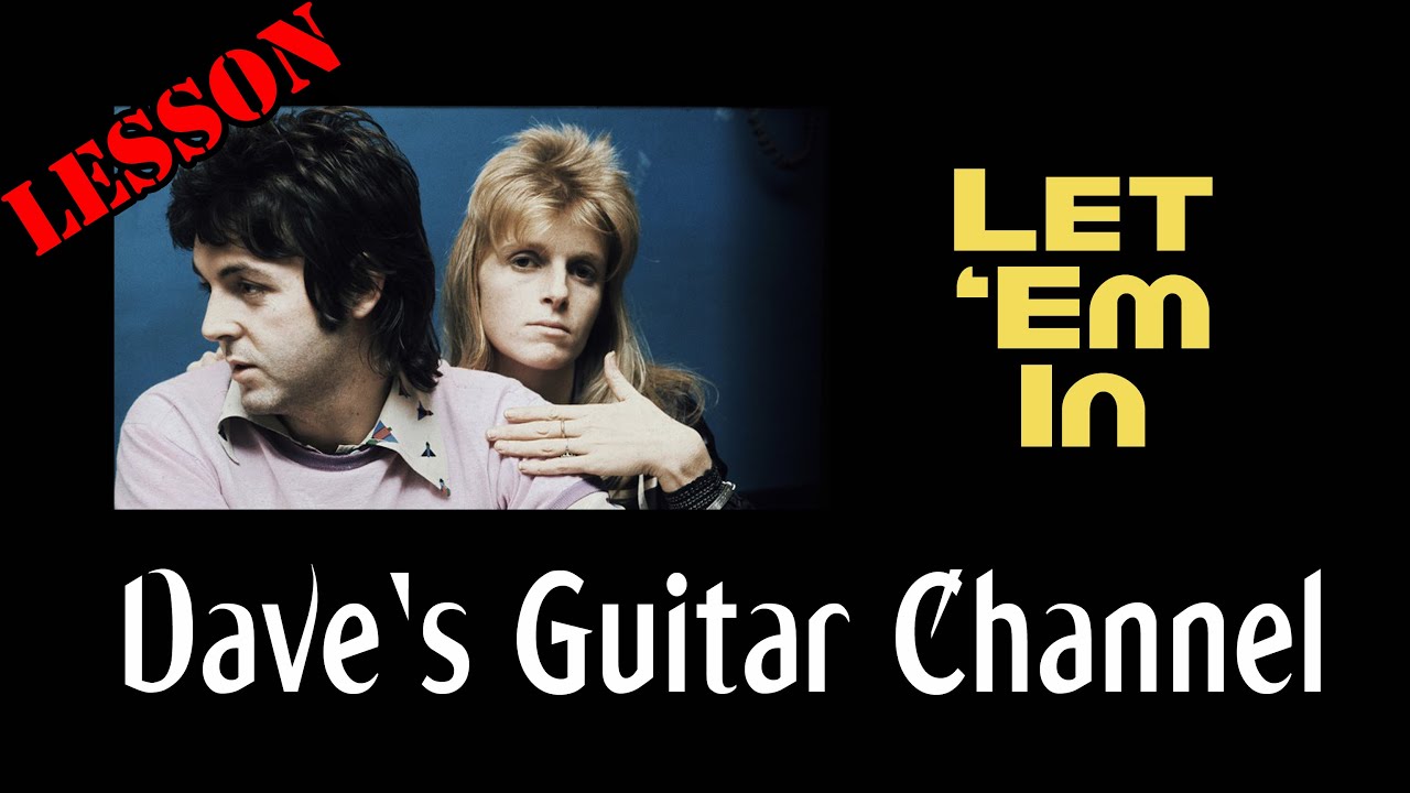 LESSON - Let 'Em In by Paul McCartney